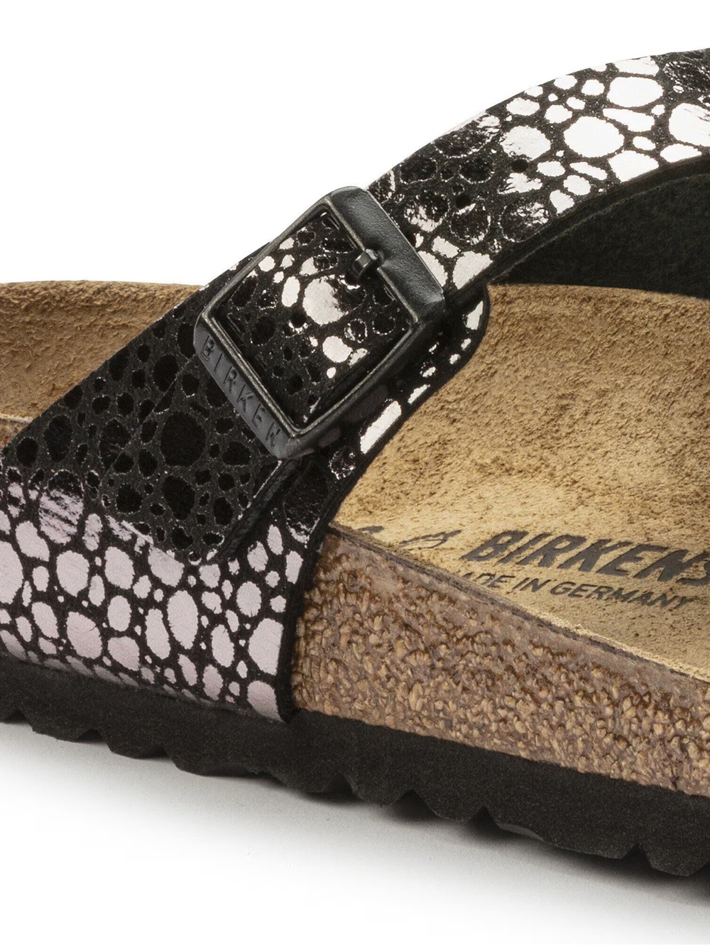 Birkenstock | Gizeh Thong Sandal | Metallic Stones Black | Size 38 / 7-7.5 - Picture 4 of 16